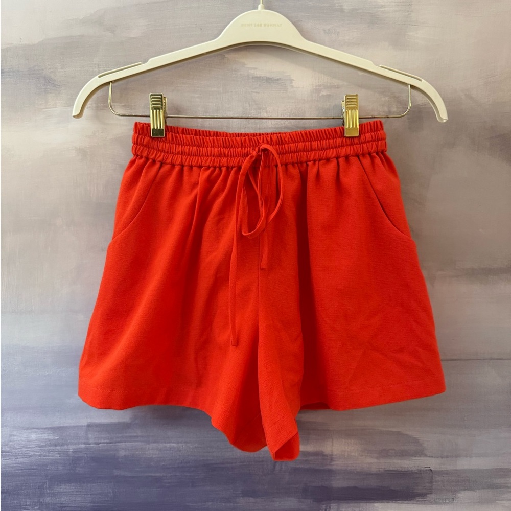 CROSBY‎ by Mollie Burch Orange High Waist Dress Shorts